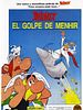 Cartel de Astérix el golpe de menhir
