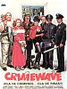 Cartel de Crimewave (ola de crímenes, ola de risas)