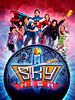 Cartel de Sky High, una escuela de altos vuelos
