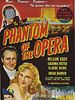 Cartel de El fantasma de la ópera