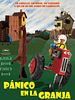 Cartel de Pánico en la granja