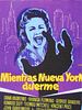 Cartel de Mientras Nueva York duerme