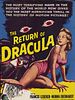 Cartel de El retorno de Drácula