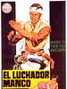Cartel de El luchador manco