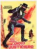 Cartel de El zorro justiciero