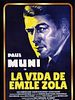 Cartel de La vida de Emile Zola