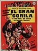 Cartel de El gran gorila