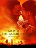 Cartel de Medio sol amarillo