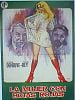 Cartel de La mujer con botas rojas