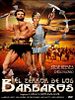 Cartel de El terror de los bárbaros