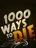 Cartel de 1000 maneras de morir