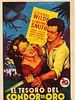 Cartel de El tesoro del cóndor de oro