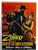 Cartel de El Zorro en la corte de Inglaterra