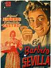 Cartel de El barbero de Sevilla