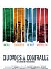 Cartel de Ciudades a contraluz