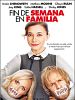 Cartel de Fin de semana en familia