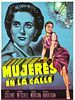 Cartel de Mujeres en la calle