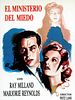 Cartel de El ministerio del miedo