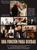 Cartel de Una función para olvidar
