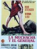 Cartel de La muchacha y el general