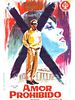 Cartel de Amor prohibido