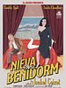 Cartel de Nieva en Benidorm