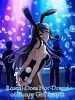 Cartel de Seishun Buta Yarou wa Bunny Girl Senpai no Yume wo Minai