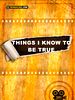 Cartel de Things I Know to Be True