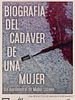 Cartel de Biografía del cadáver de una mujer