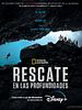 Cartel de Rescate en las profundidades