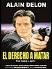 Cartel de El derecho a matar