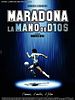 Cartel de Maradona, la mano de Dios