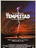 Cartel de La tempestad