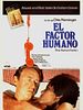 Cartel de El factor humano