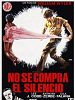Cartel de No se compra el silencio
