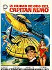 Cartel de La ciudad de oro del capitán Nemo