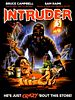 Cartel de Intruso en la noche