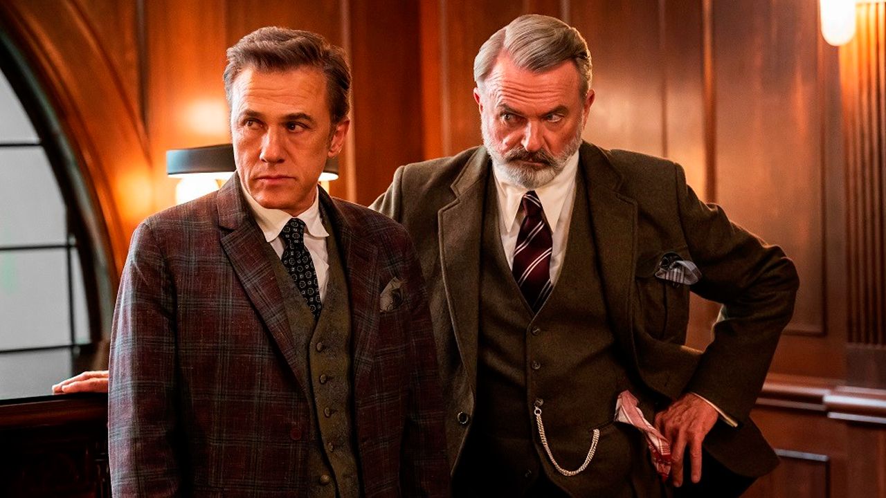 Christoph Waltz y Sam Neill
