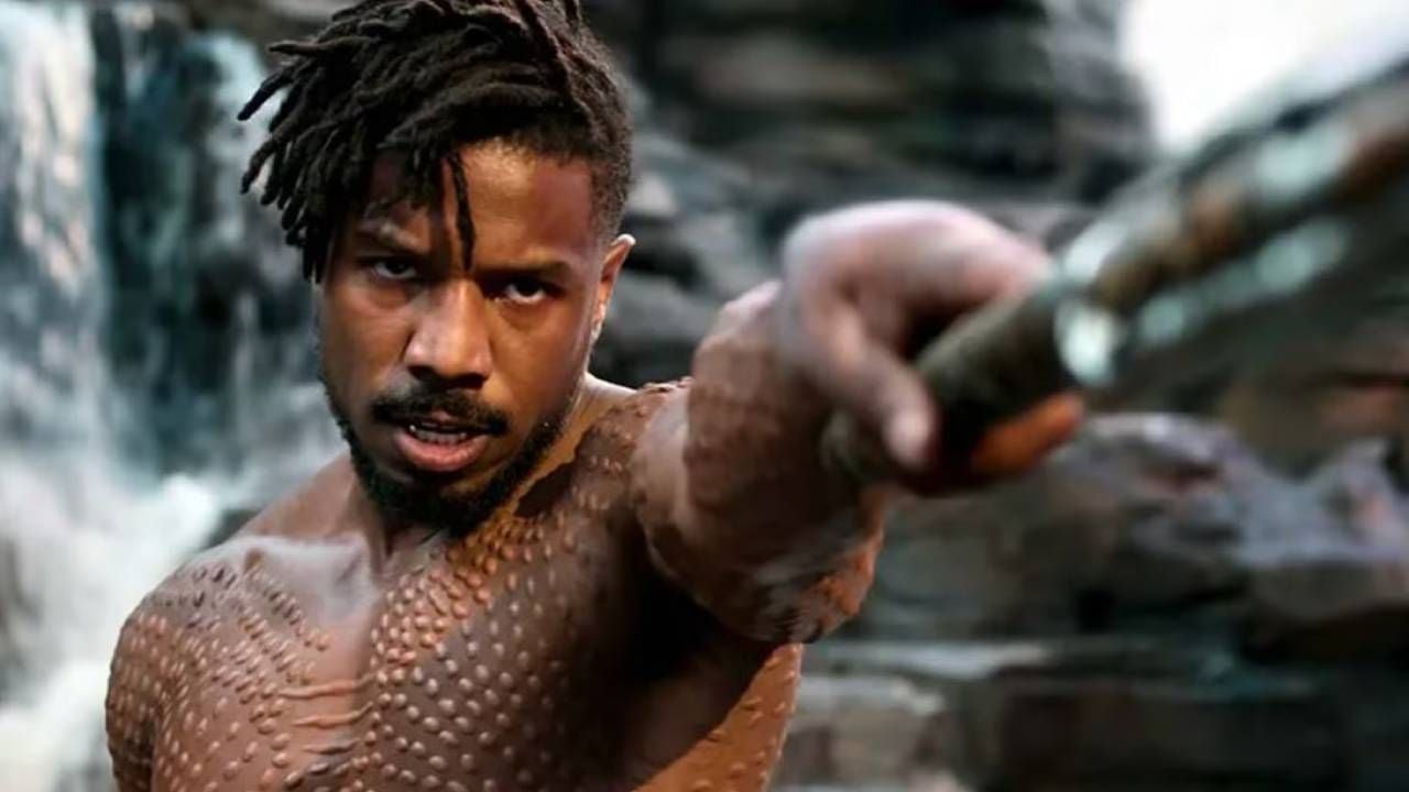 Michael B. Jordan como Killmonger en 'Black Panther'
