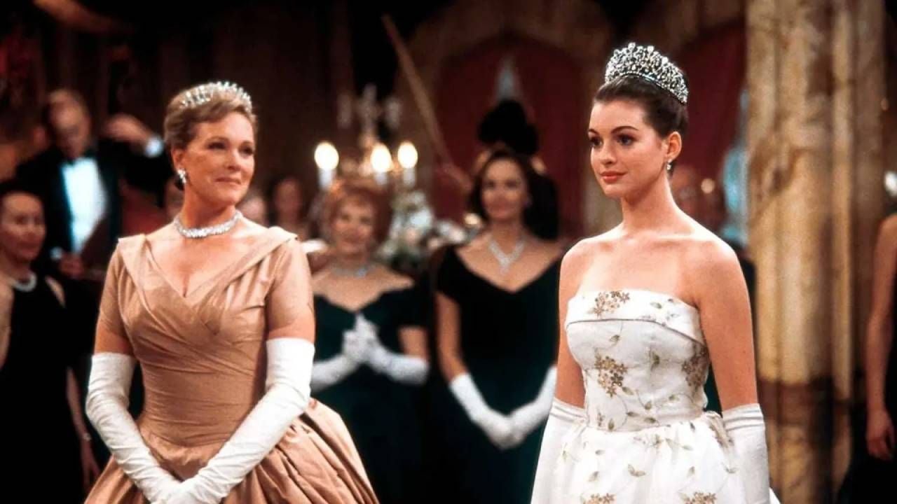 Julie Andrews y Anne Hathaway en 'Princesa por sorpresa'