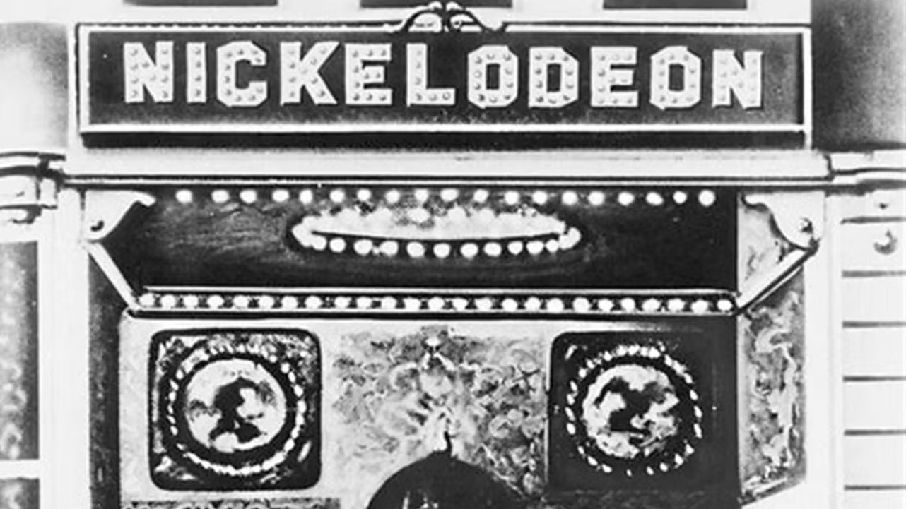 El sorprendente (y lógico) motivo por el que los "nickelodeons" americanos tuvieron ese nombre