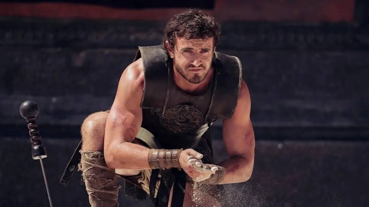 Paul Mescal como Lucius en 'Gladiator II'