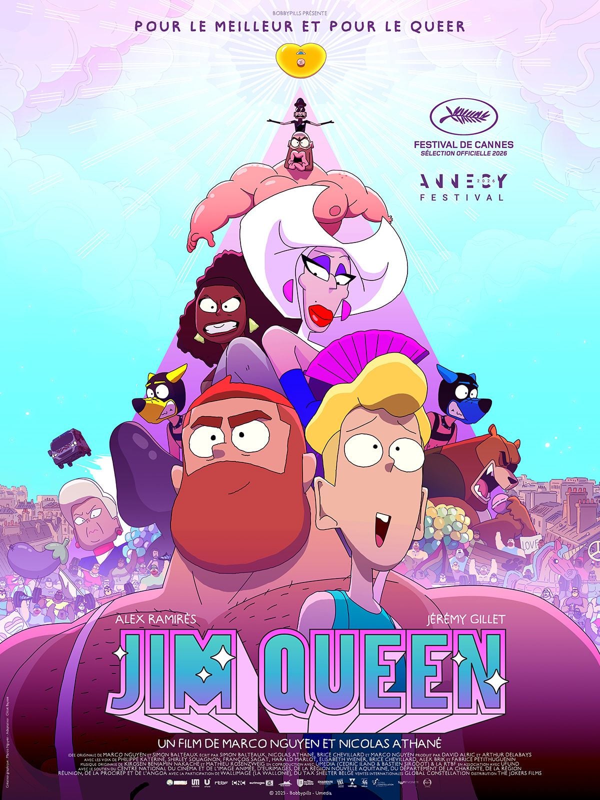 Imagen relacionada con Jim Queen: La irreverente comedia animada que sorprendió en Cannes