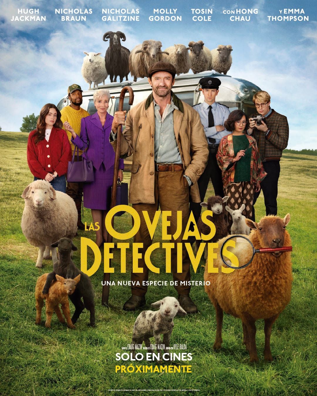 Las ovejas detectives - Película 2026 - SensaCine.com