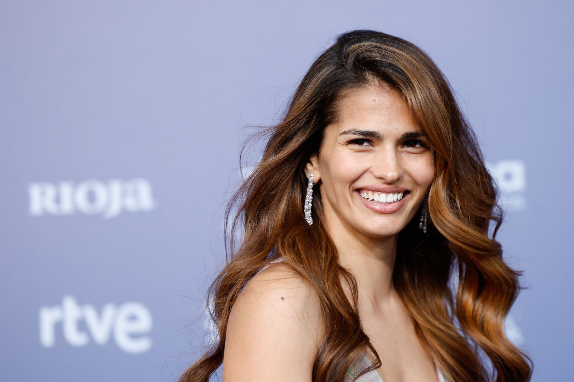 La actriz sin maquillaje en los Goya de 2023.