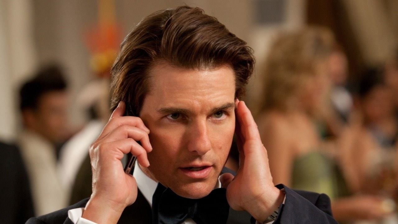 Tom Cruise como Ethan Hunt en 'Misión: Imposible. Protocolo fantasma'