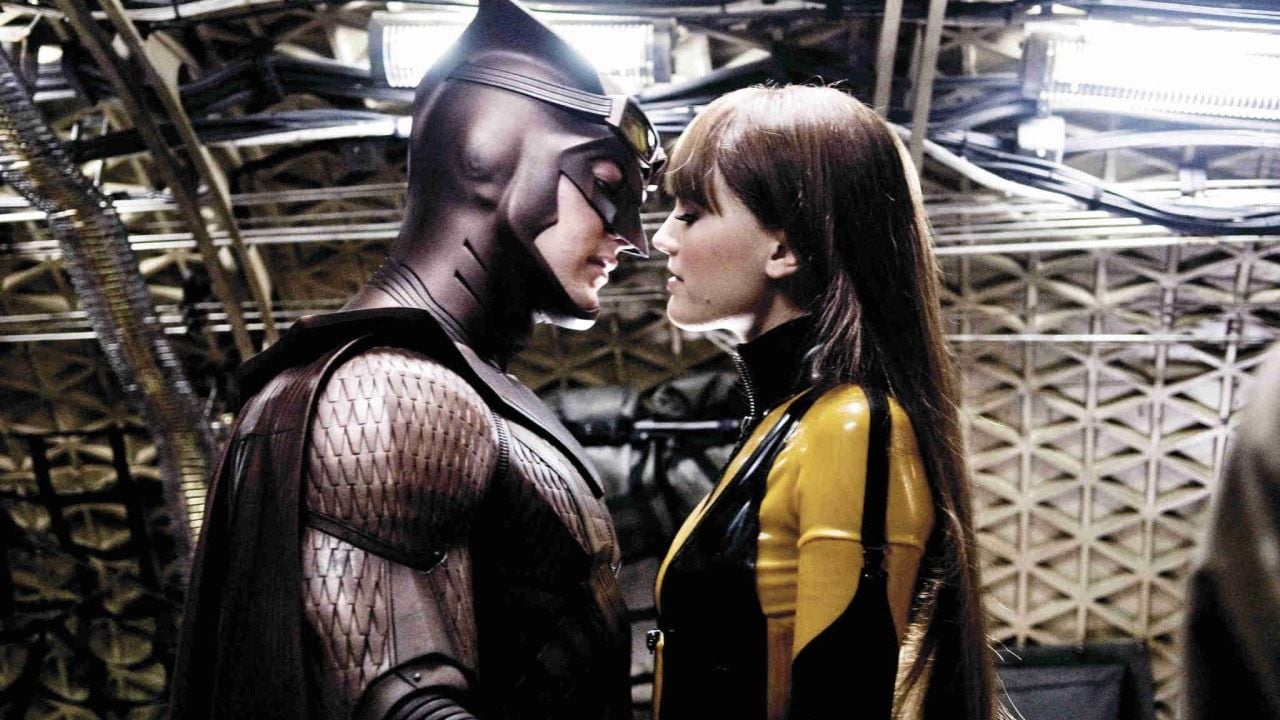 Patrick Wilson y Malin Åkerman en 'Watchmen'