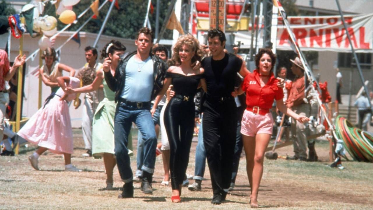Los protagonistas de 'Grease'