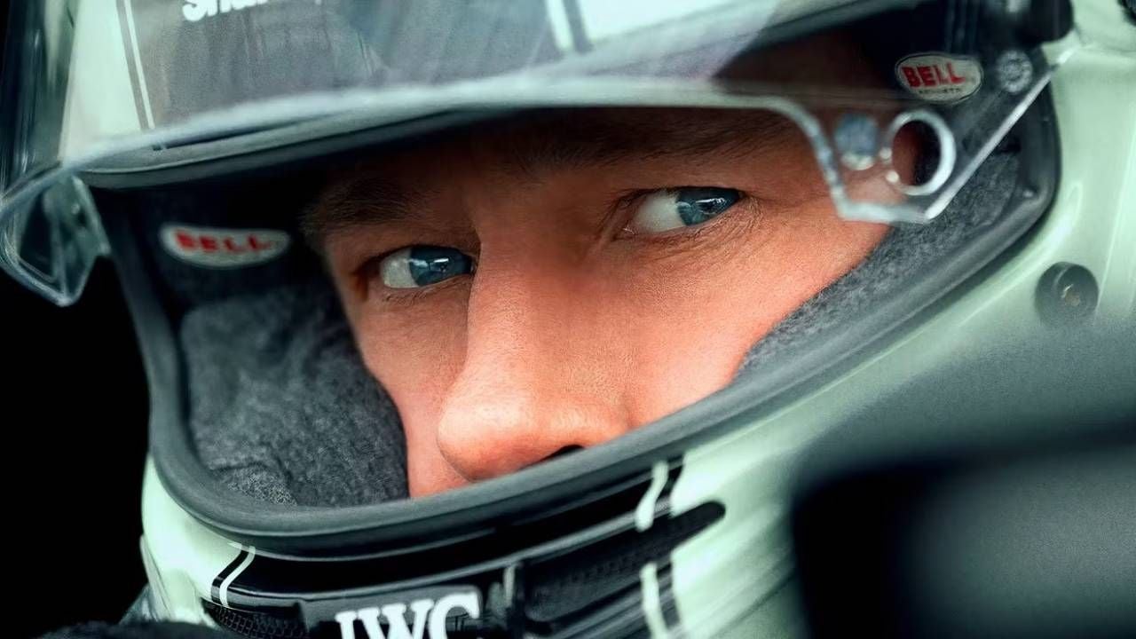Brad Pitt como Sonny Hayes en 'F1'