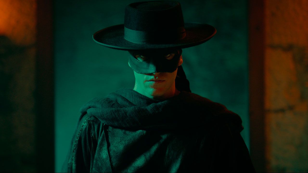 Miguel Bernardeau como el Zorro